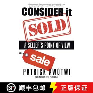 【3-4周达】Consider It Sold: A Seller's Point of View [9781482860955]