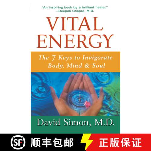 【3-4周达】精装 Vital Energy: The 7 Keys to Invigorate Body, Mind, and Soul [9780471332268]