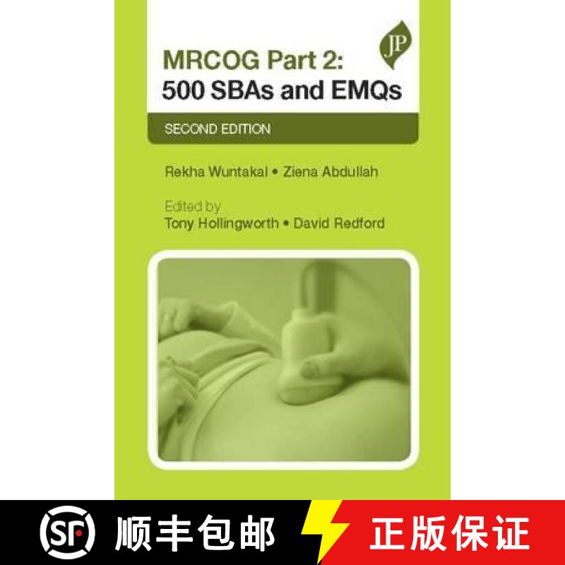 【2-3周达】MRCOG Part 2: 500 SBAs and EMQs : Second Edition [9781909836631]