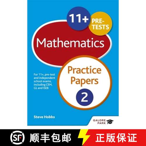 【3-4周达】11+ Maths Practice Papers 2: For 11+, pre-test and independent school exams including CEM,... [9781471869051]