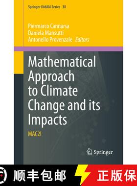 【3-4周达】Mathematical Approach to Climate Change and its Impacts : MAC2I [9783030386689]