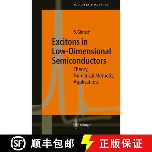 【3-4周达】精装 Excitons in Low-Dimensional Semiconductors : Theory Numerical Methods Applications [9783540202400]