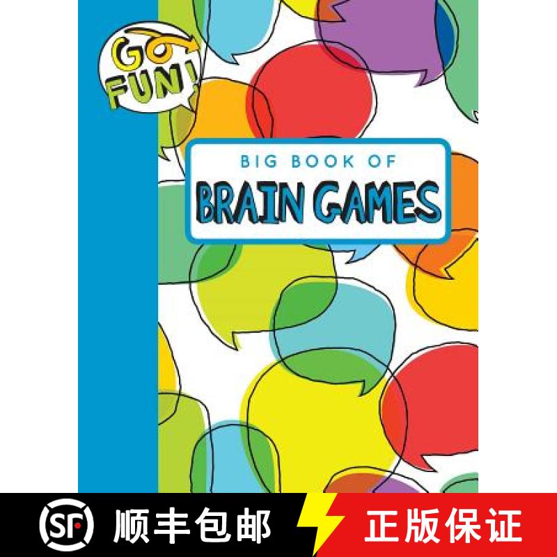 【3-4周达】Go Fun! Big Book of Brain Games 2, Volume 12 [9781449478834]