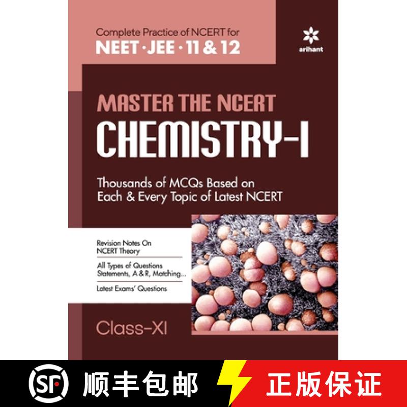 【3-4周达】Master The NCERT for NEET Chemistry - Vol.1 [9789326192835]