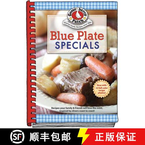 【3-4周达】精装 Blue Plate Specials : Inspired by diners coast-to-coast [9781620935620]