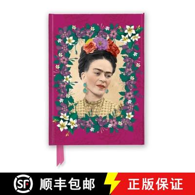 【3-4周达】Frida Kahlo: Dark Pink (Foiled Journal) [9781804173534]