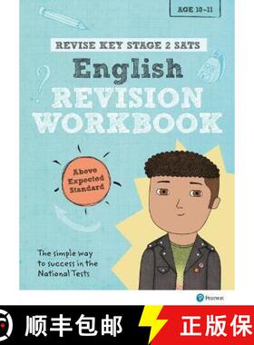 【3-4周达】Pearson REVISE Key Stage 2 SATs English Revision Workbook - Above Expected Standard for th... [9781292145983]