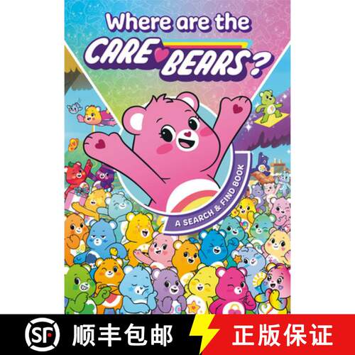 【3-4周达】Care Bears: Where are the Care Bears? A Search & Find Book [9780008797157]