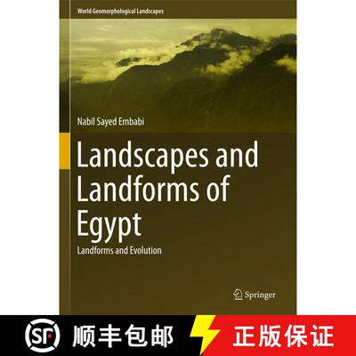 【3-4周达】精装 Landscapes and Landforms of Egypt: Landforms and Evolution (1st ed. 2018) [9783319656595]