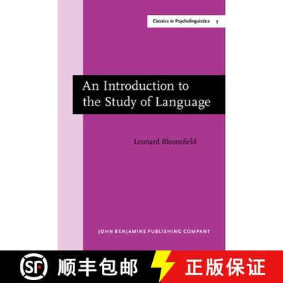 【3-4周达】Introduction to the Study of Language: New edition [9789027218919]