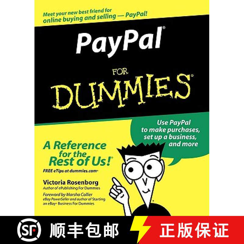 【3-4周达】Paypal For Dummies [Wiley经管] [9780764583926]