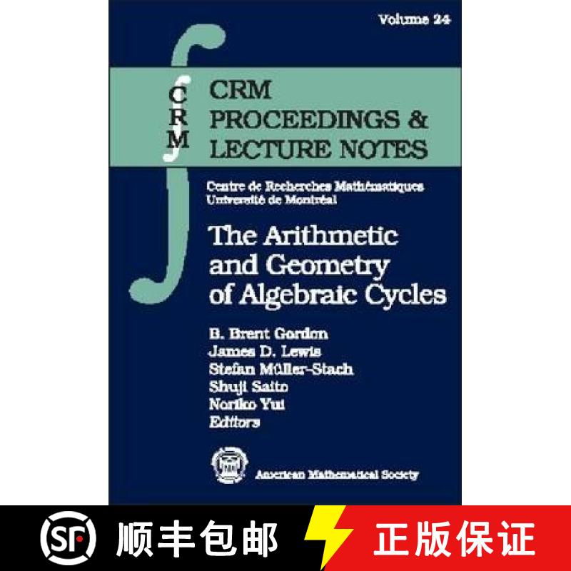 【3-4周达】Arithmetic and Geometry of Algebraic Cycles [9780821819548]