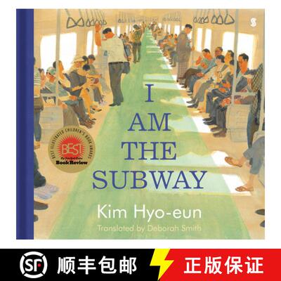 【3-4周达】精装 我是地铁  I Am the Subway [9781950354658]