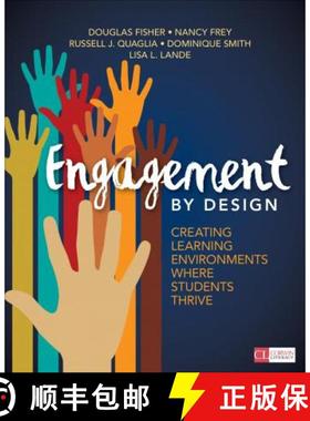 【3-4周达】Engagement by Design: Creating Learning Environments Where Students Thrive (Corwin Literacy) [9781506375731]