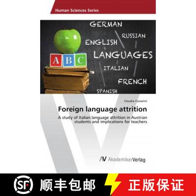 预订 Foreign language attrition [9786202210843]