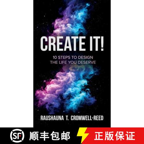 【3-4周达】精装 Create It!, 10 Steps to Design The Life You Deserve [9798900026602]