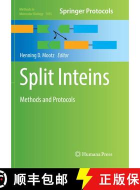 【3-4周达】Split Inteins : Methods and Protocols (Softcover reprint of the original 1st ed. 2017) (So... [9781493982042]