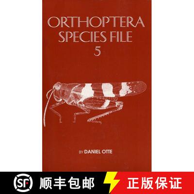 预订 Orthoptera Species File, Volume 5: Grasshoppers (Acridomorpha) D [9780964010161]