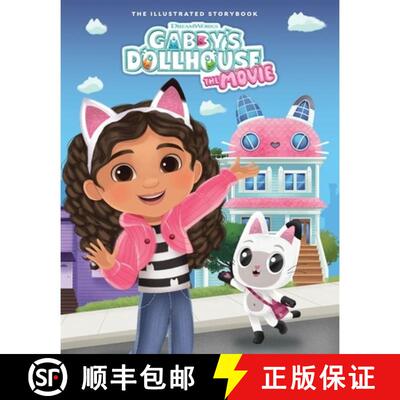 【3-4周达】DreamWorks Gabby's Dollhouse: The Movie Illustrated Storybook: Official Movie Tie-In [9781408375891]