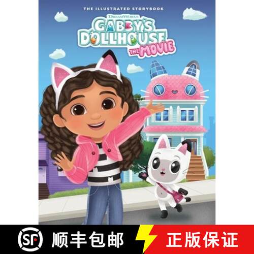 【3-4周达】DreamWorks Gabby's Dollhouse: The Movie Illustrated Storybook: Official Movie Tie-In [9781408375891]
