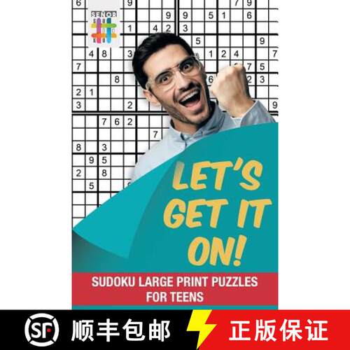 【3-4周达】Let's Get It On! | Sudoku Large Print Puzzles for Teens [9781645215356]