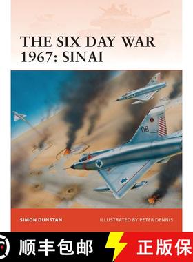【3-4周达】The Six Day War 1967: Sinai [9781846033636]