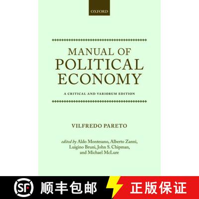 【3-4周达】Manual of Political Economy: A Critical and Variorum Edition [9780199607952]