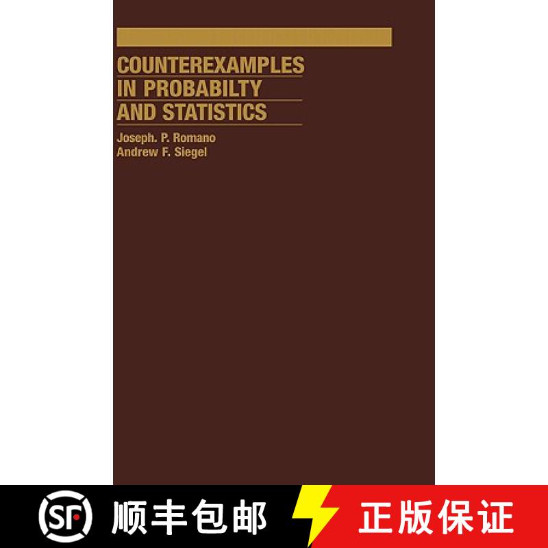【4周达】Counterexamples in Probability And Statistics [9780412989018]
