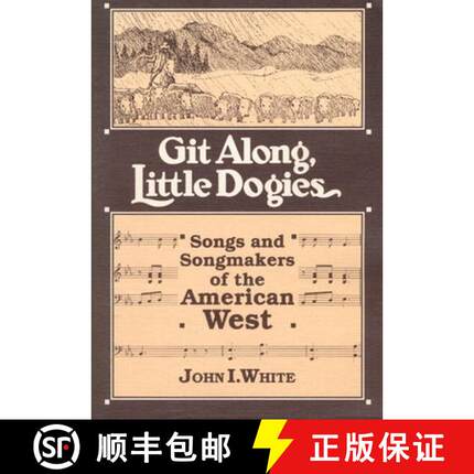 【3-4周达】Git Along, Little Dogies [9780252060700]