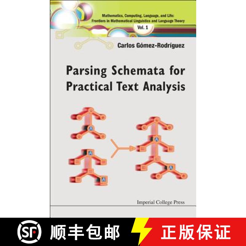 【3-4周达】Parsing Schemata for Practical Text Analysis [9781848165601]
