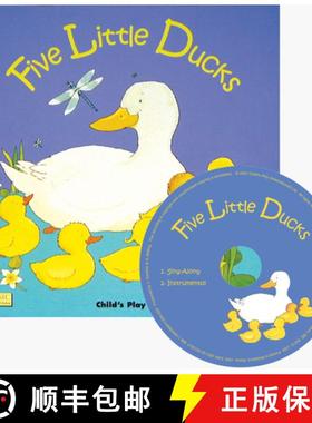 预订 Five Little Ducks [With CD (Audio)] [9781846431371]