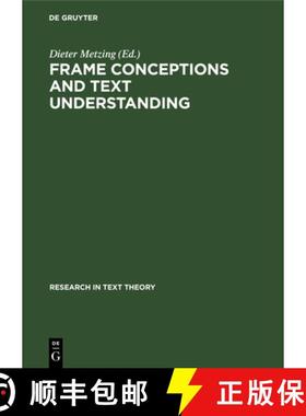 预订 Frame Conceptions and Text Understanding [9783110080063]