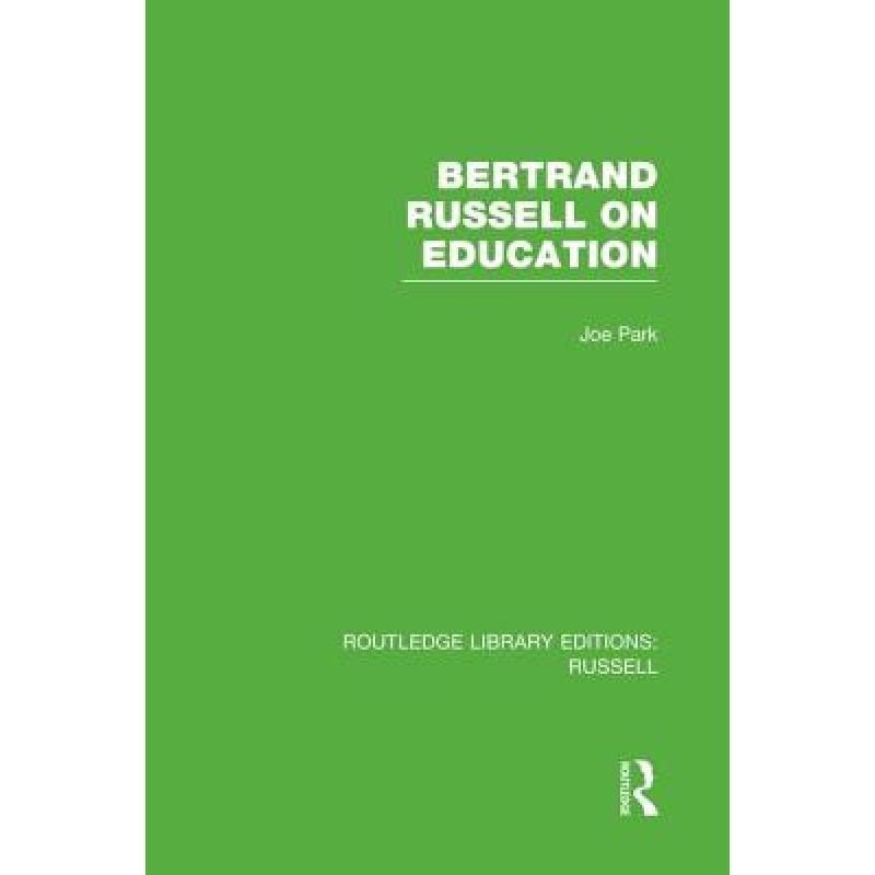 预订 bertrand russell on education rle [9780415752756]