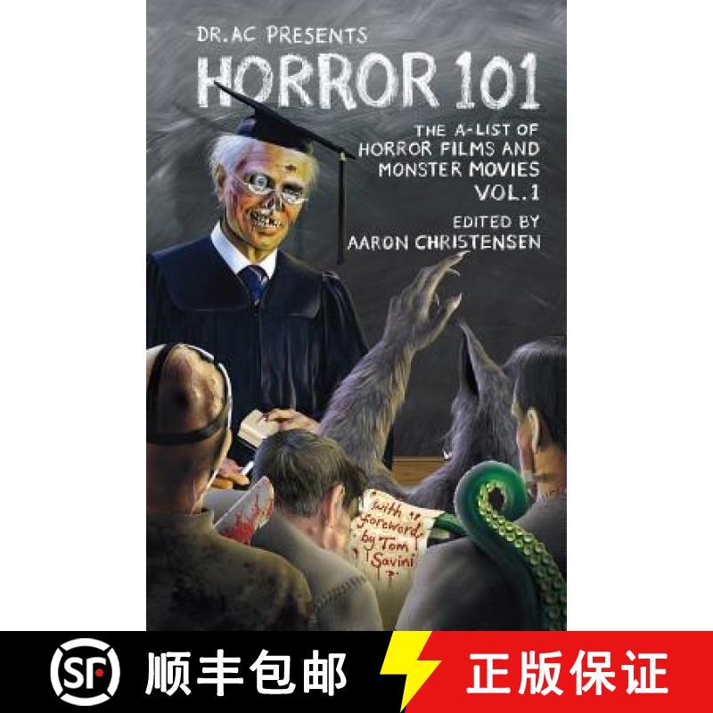 【3-4周达】Horror 101: The A-List of Horror Films and Monster Movies [9781887664790]