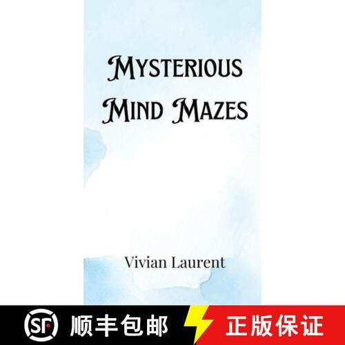 【3-4周达】精装 Mysterious Mind Mazes [9789916904428]