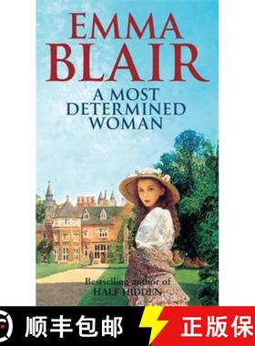 【3-4周达】A Most Determined Woman [9780751547627]