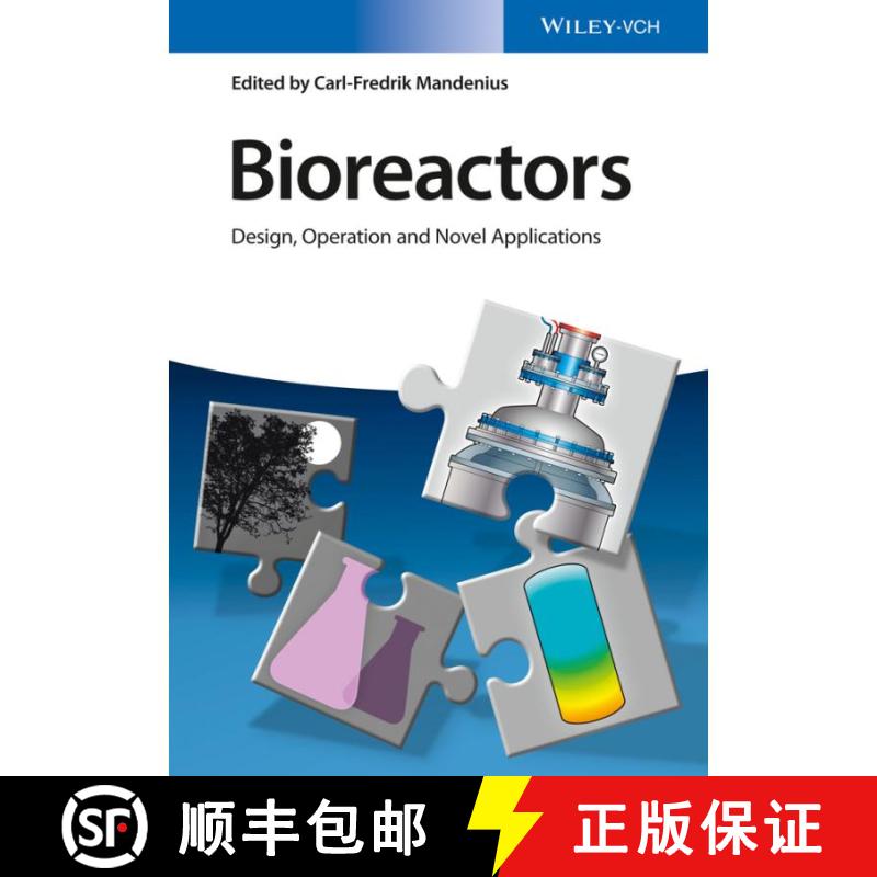【3-4周达】精装 Bioreactors - Design, Operation And Novel Applications [Wiley化学化工] [9783527337682] - 实物图