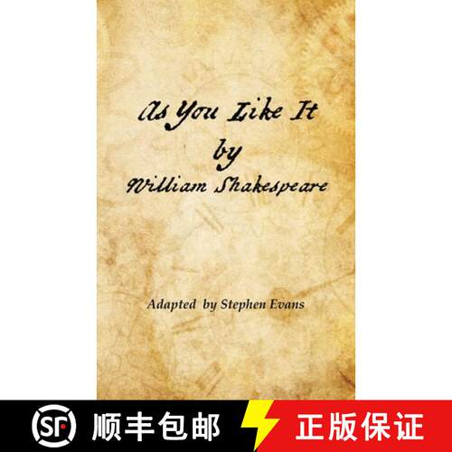 【3-4周达】As You Like It: Adapted by Stephen Evans [9781953725684]