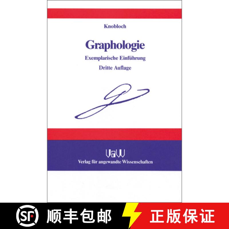 预订 Graphologie: Exemplarische Einführung [9783486299472]