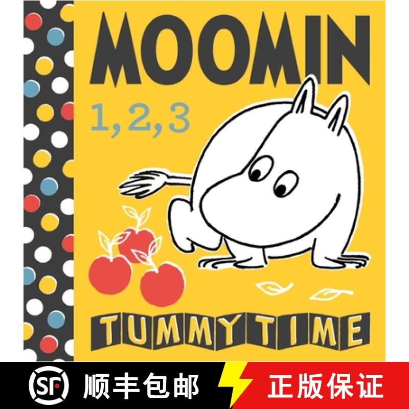 【3-4周达】Moomin Baby: 123 Tummy Time Concertina Book [9780241489628]