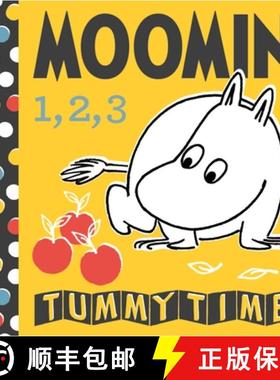 【3-4周达】Moomin Baby: 123 Tummy Time Concertina Book [9780241489628]