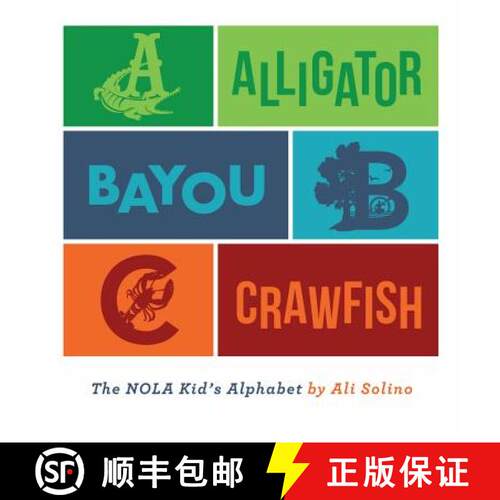 【3-4周达】精装 Alligator, Bayou, Crawfish [9781732279438]