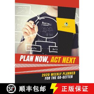 【3-4周达】Plan Now, Act Next : 2020 Weekly Planner for the Go-Getter [9781541966628]