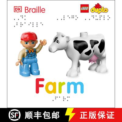 【3-4周达】DK Braille: LEGO DUPLO: Farm [9781465468550]