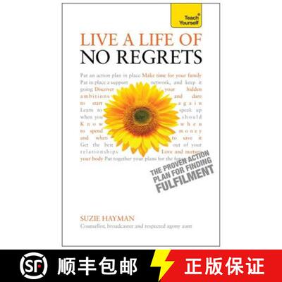 【3-4周达】Live a Life of No Regrets: The proven action plan for finding fulfilment [9781444187076]