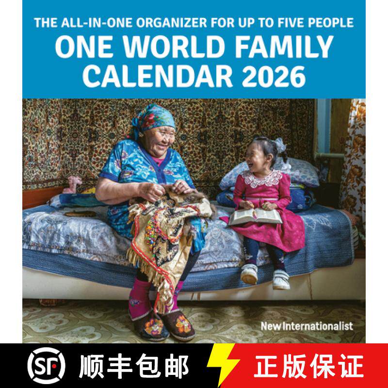 【3-4周达】One World Family Calendar 2026: The All-in-One Organizer for up to five people [9781780266329]
