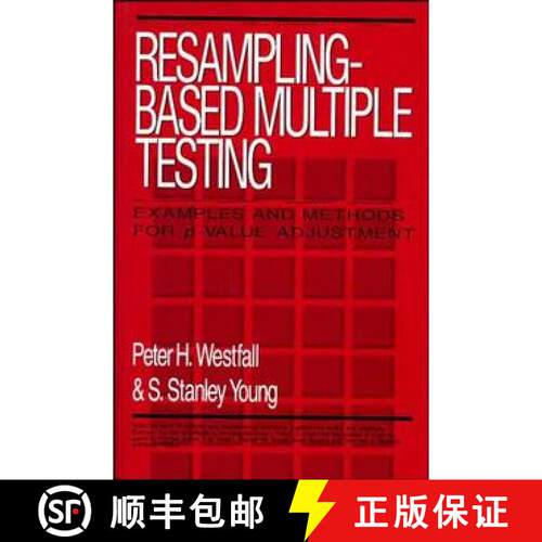 【3-4周达】精装 Resampling-Based Multiple Testing: Examples And Methods For P-Value Adjustment [Wiley... [9780471557616]