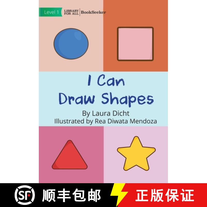 【3-4周达】I Can Draw Shapes [9781922827579]