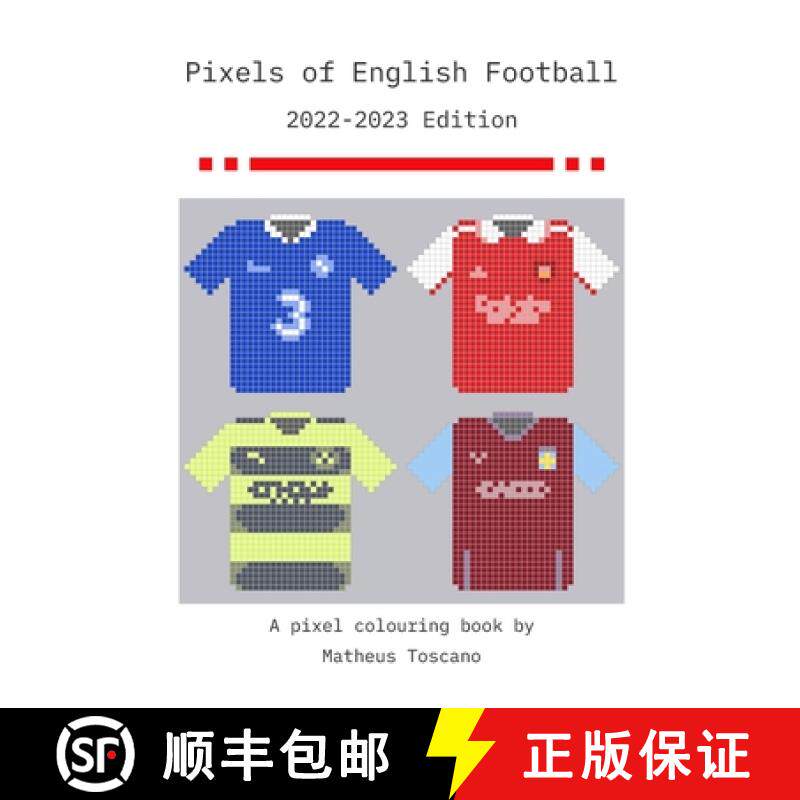 【3-4周达】Pixels of English Football - 2022/2023 [9781471057151]