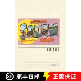 Notebook Greetings from 预订 9798385442065 Lined Salem Vintage